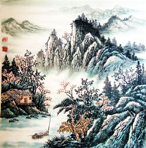 风水画|中国传统山水 